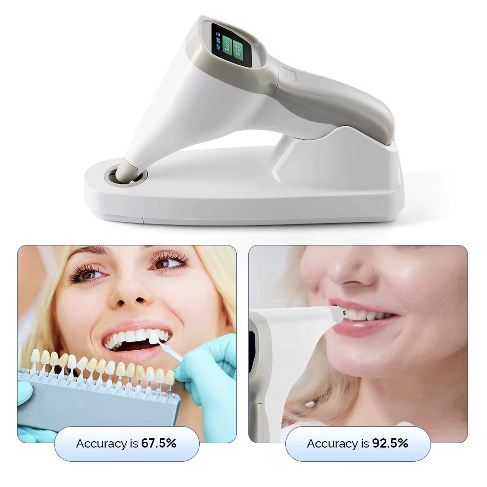 High Accuracy Tooth Color Comparator Auto-Calibration with LCD Screen Wireless