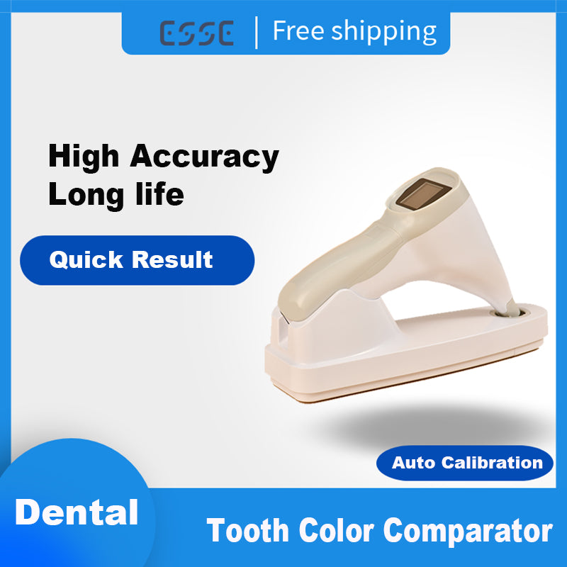 High Accuracy Tooth Color Comparator Auto-Calibration with LCD Screen Wireless