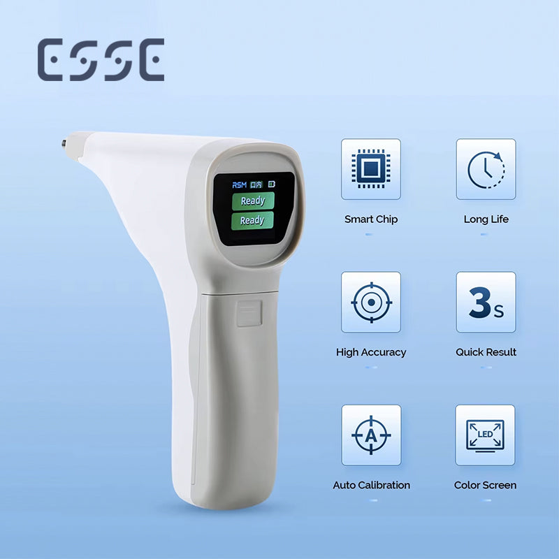 High Accuracy Tooth Color Comparator Auto-Calibration with LCD Screen Wireless