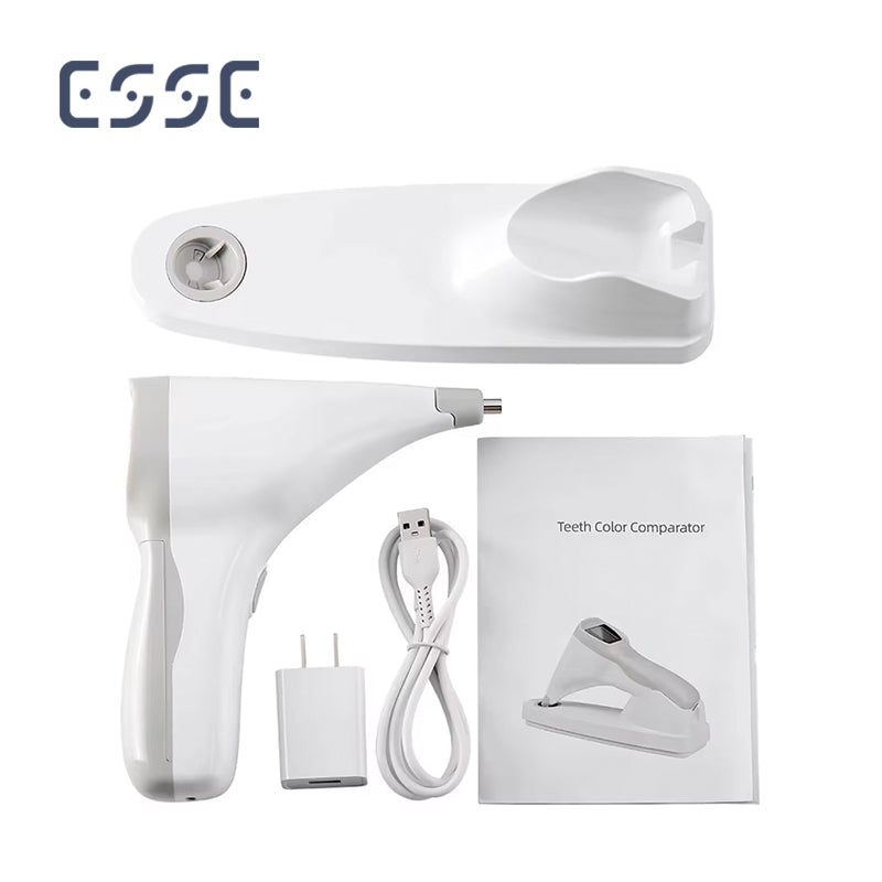 High Accuracy Tooth Color Comparator Auto-Calibration with LCD Screen Wireless