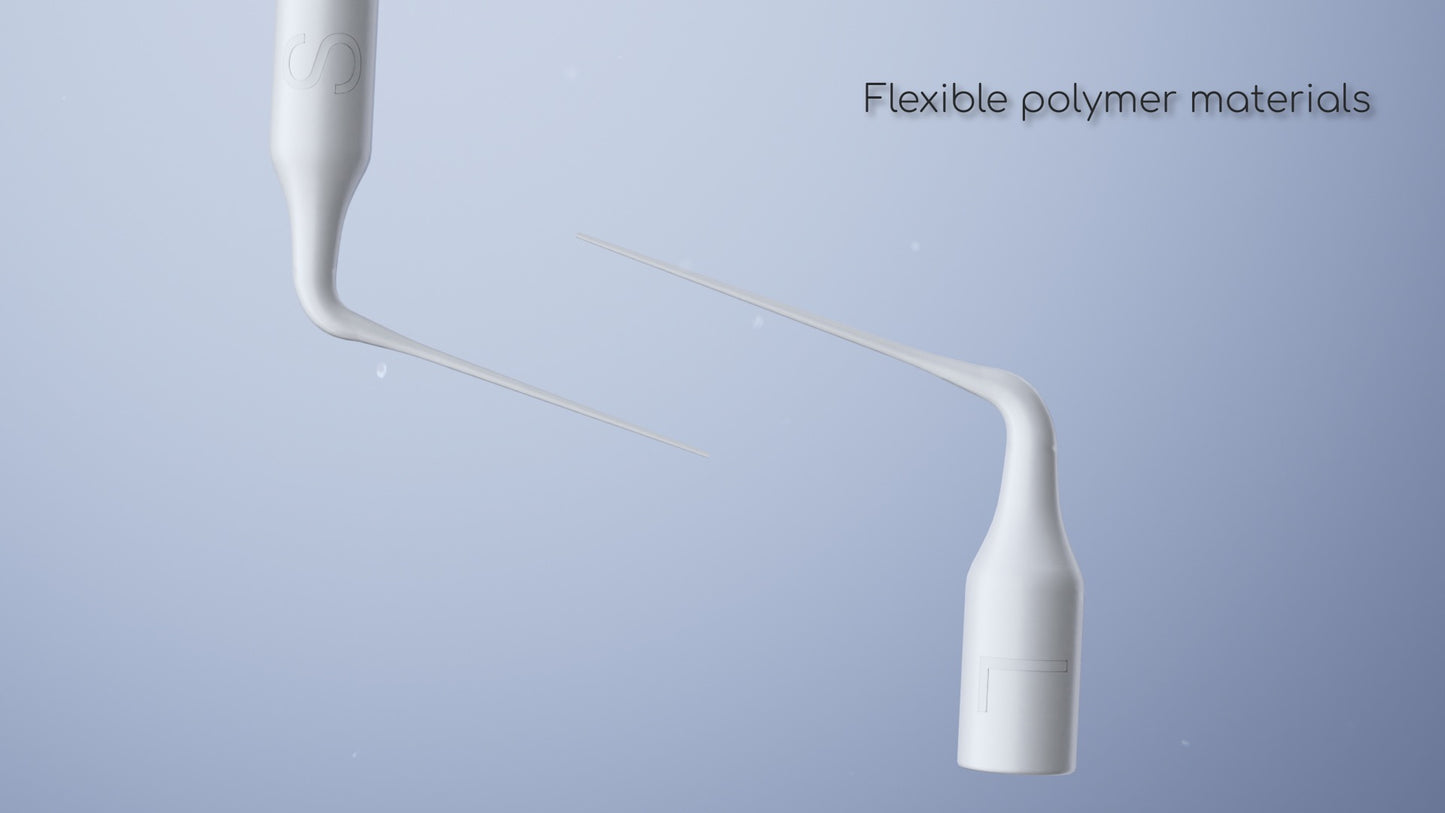 Dental Brushless Sonic Endo Activator with Unbreakable Flexible Plastic Tip