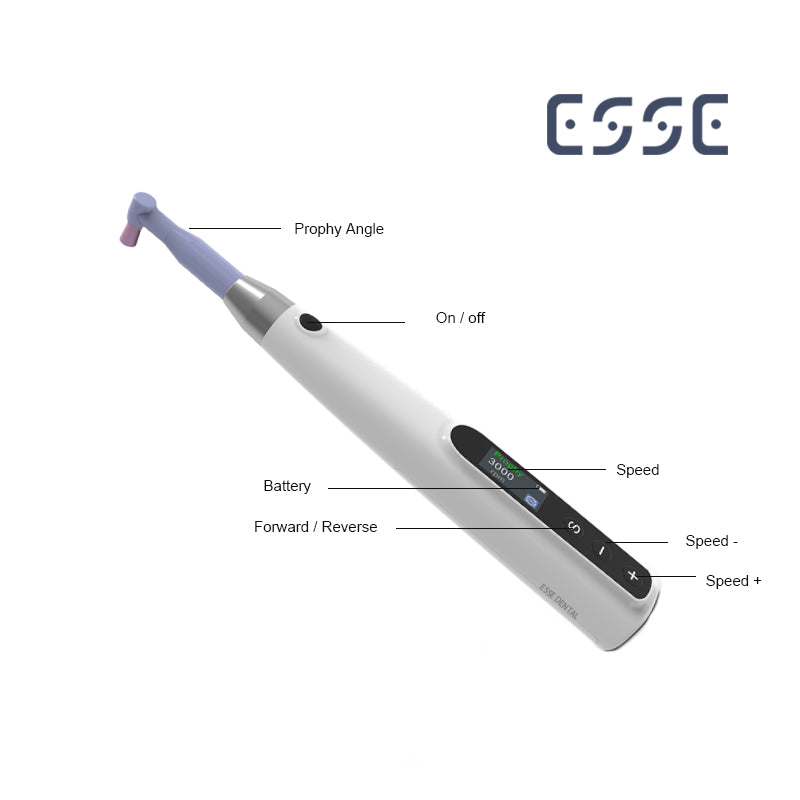 Dental Prophy Motor Wireless With Prophy Angles