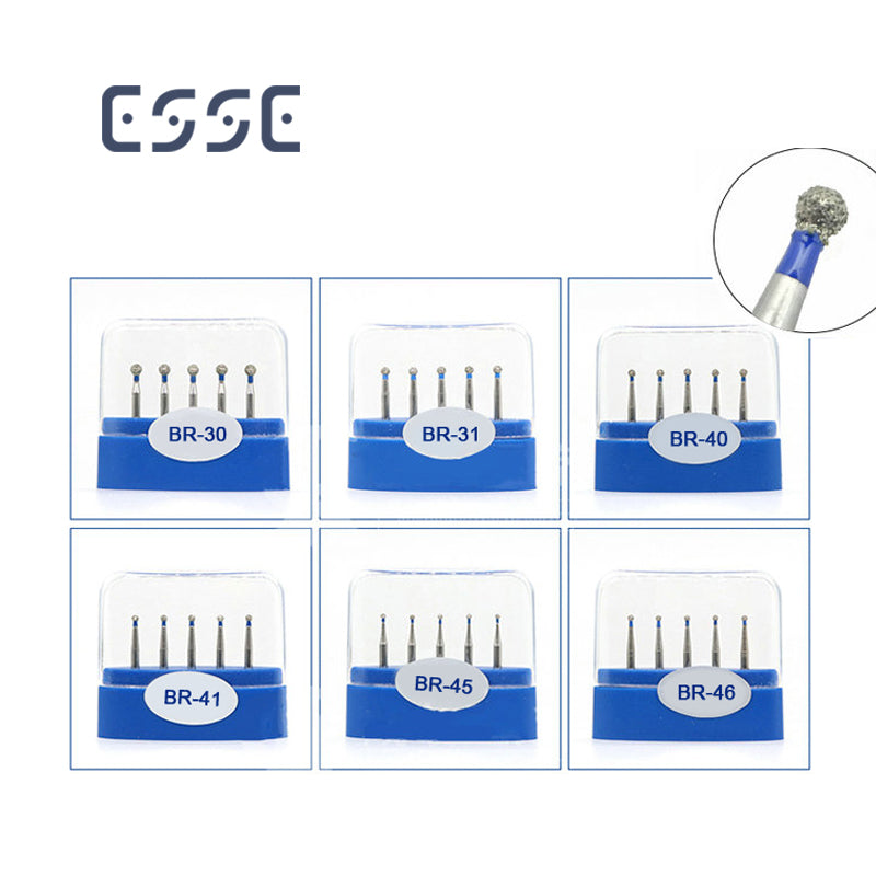 Dental Diamond Burs 5pcs/Pack